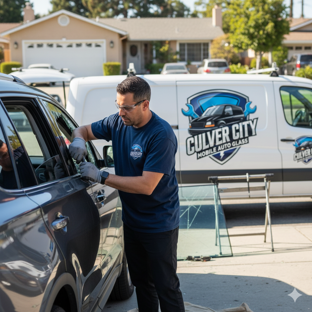 Car Window Repair Near Culver City, CA - Same Day Side, Rear, and Sunroof Glass Damage Repair Los Angeles, CA | Culver City Mobile Auto Glass